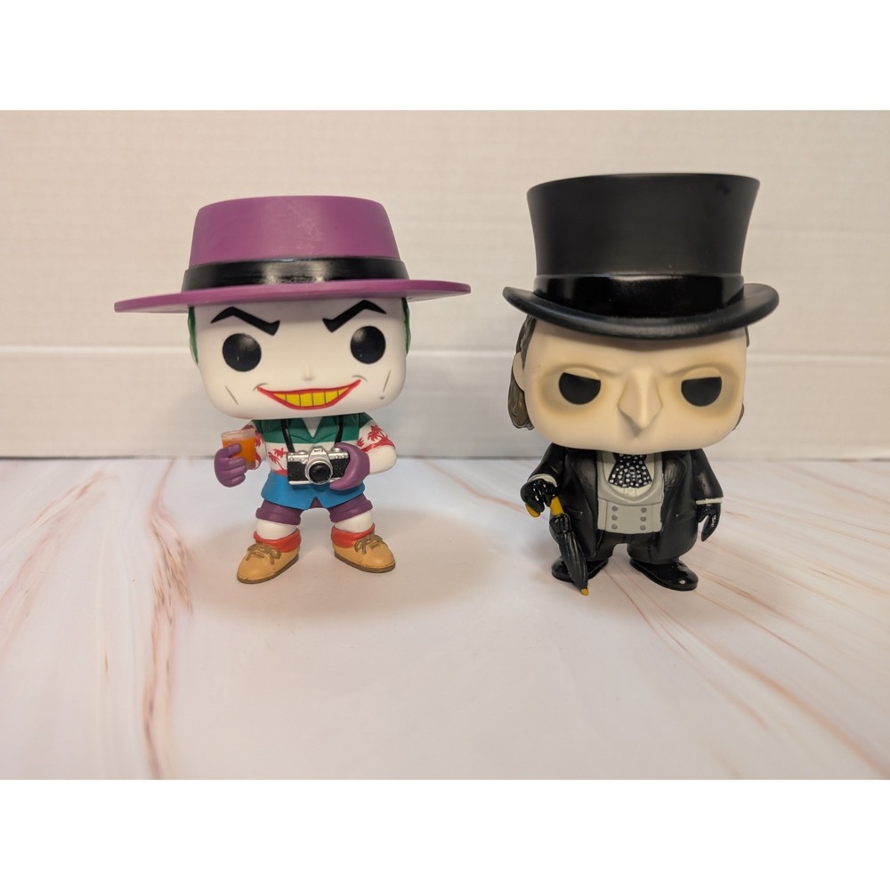 Joker And Penguin Funko Vinyls Funny